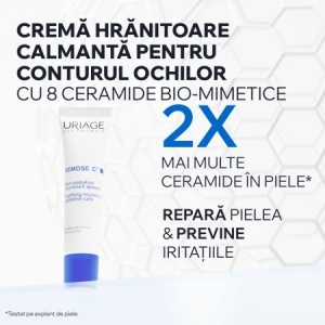 Uriage Xemose C8+ crema hranitoare si calmanta pentru conturul ochilor x 15ml - Img 3