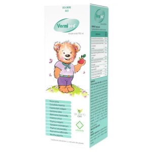 Vermiped sirop impotriva parazitilor intestinali x 150ml, Dr. Phyto