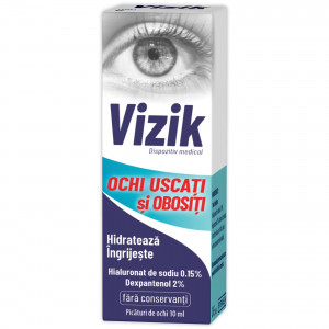 Vizik Ochi uscati si obositi, picaturi oftalmice x 10ml