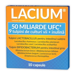 Zdrovit Lacium 50 miliarde UFC x 10 capsule