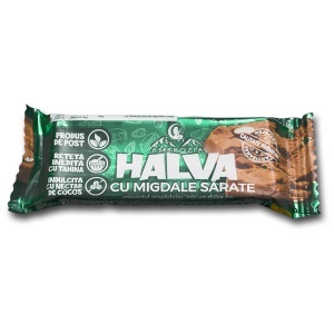 Ambrozia Halva fara zahar cu migdale sarate x 50 grame