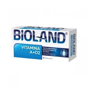Bioland Vitamina A+ Vitamina D2 x 30 capsule moi