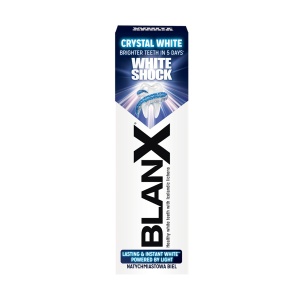 BlanX Pasta de dinti pentru albire White Shock Crystal x 75ml