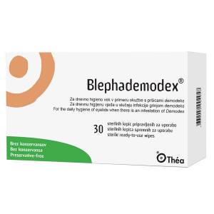 Blephademodex Servetele sterile igiena ochi x 30 bucati