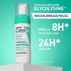 CeraVe Spuma de curatare reechilibranta pentru ten normal si mixt x 148ml - Img 2