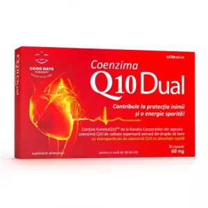 Coenzima Q10 dual 60mg x 30 capsule, Good Days Terapy