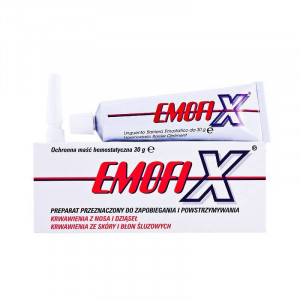 Emofix Unguent hemostatic impotriva sangerarilor nazale x 30 grame