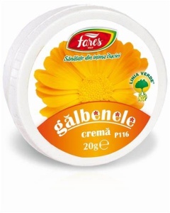 Fares Crema de galbenele x 20 grame