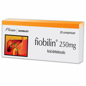 Fiobilin 250mg x 20 comprimate