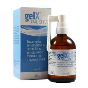 GelX Spray oral mucozita orala chimioterapie/radioterapie x 100ml