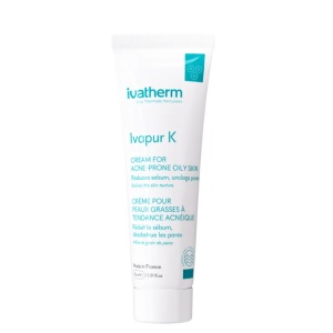 Ivatherm Ivapur K crema seboregulatoare si keratoregulatoare ten gras acneic x 30ml