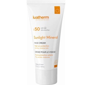 Ivatherm Sunlight Mineral crema cu protectie solara foarte ridicata SPF50 x 50ml