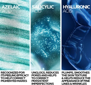 La Roche Posay Effaclar AZ gel-crema anti-imperfectiuni x 40ml - Img 2