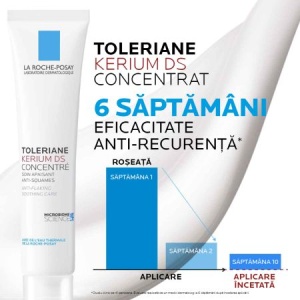 La Roche Posay Toleriane Kerium DS crema anti-scuame hidratanta si calmanta x 40ml - Img 3