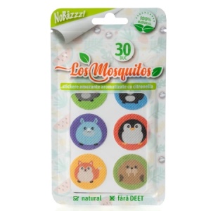 Los Mosquitos Plasturi anti-insecte Model Animale x 30 bucati