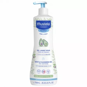 Mustela Gel de curatare delicat pentru par si corp x 750ml