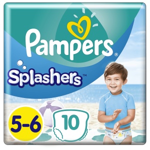 Pampers scutece de apa Splash nr. 5 (+ 14 kg) x 10 bucati