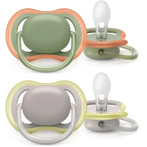 Philips Avent Suzeta Ultra Air Multicolor 6-18 luni x 2 bucati, cod SCF085/20