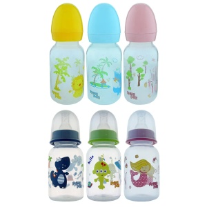 Primii Pasi Biberon decorat x 125 ml, cod R0111