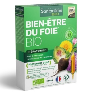 Santarome Bien-Etre Du Foie Bio Hepatonic x 20 fiole
