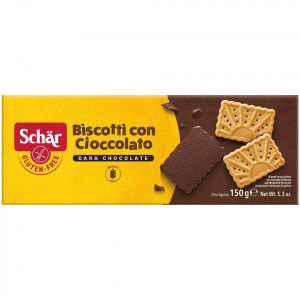 Schar Biscuiti cu ciocolata fara gluten x 150 grame