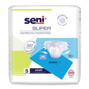 Seni scutece cu sistem inchis Super Seni, Small x 10 bucati