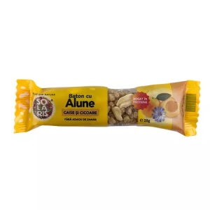 Solaris Baton cu alune, caise si cicoare x 28 grame