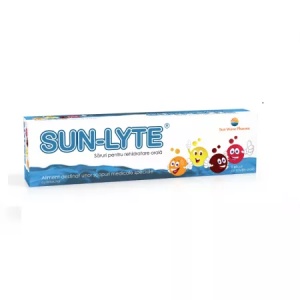 Sun Wave Sun-Lyte solutie orala saruri de rehidratare x 8 plicuri