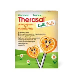 Therasal Lolly Kids Mandarine acadele x 6 bucati