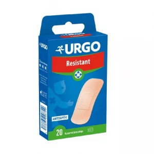 Urgo Rezistent Plasturi pentru protectia ranilor minore x 20 bucati