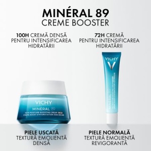 Vichy Mineral 89 Crema cu acid hialuronic pentru ten mixt x 40ml - Img 6