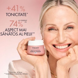 Vichy Neovadiol Rose Platinum crema de zi cu efect fortifiant si revitalizant x 50ml - Img 3
