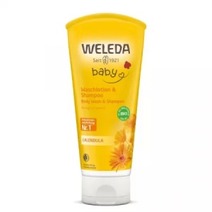 Weleda Baby Lotiune de curatare si sampon cu galbenele x 200ml
