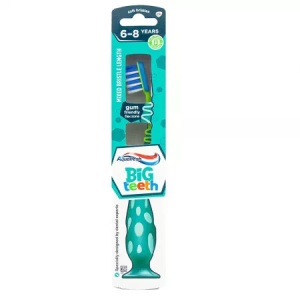 Aquafresh Periuta de dinti pentru copii Big Teeth Soft, 6-8 ani