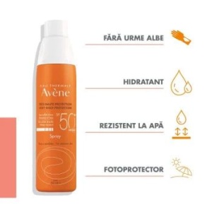 Avene Spray protectie solara SPF50+ x 200ml - Img 2