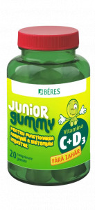 Beres Vitamina C + D3 Junior Gummy x 20 jeleuri