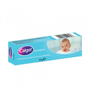 Calgel 3.3mg/g+1mg/g gel gingival x 10 grame