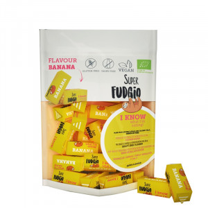 Caramele vegane BIO cu aroma de Banane x 130 grame