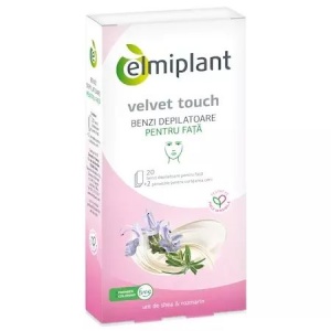 Elmiplant Benzi depilatoare pentru fata x 20 bucati