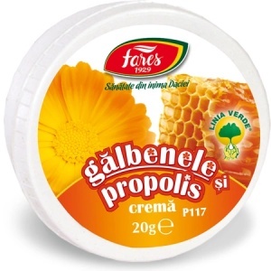 Fares Crema cu Galbenele si Propolis x 20 grame