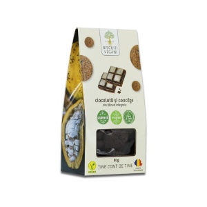 Govinda Biscuiti vegani cu coacaze si ciocolata x 80 grame