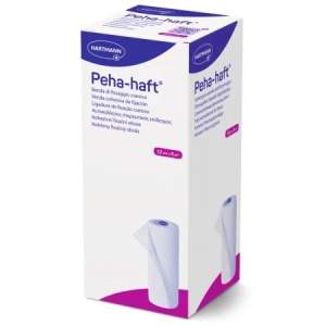 Hartmann Fasa elastica autoadeziva pentru fixarea pansamentelor Peha-haft 12cm x 4m