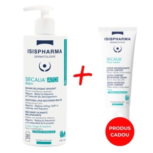 ISIS Set Secalia ATO Balsam piele atopica x 400ml + Secalia crema ten uscat x 40ml