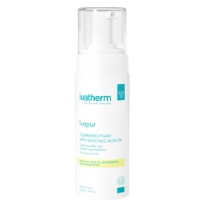 Ivatherm Ivapure Spuma de curatare cu Acid Salicilic 2% x 160ml