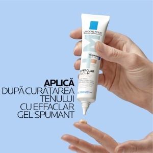 La Roche Posay Effaclar Duo+M Gel-crema anti-imperfectiuni cu pigment de culoare Light x 40ml - Img 2