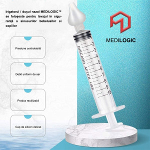 Medilogic Irigator/Dus Lavaj Nazal 10ml - Img 4