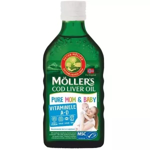 Mollers Ulei din ficat de cod Pure Mom & Baby x 250ml