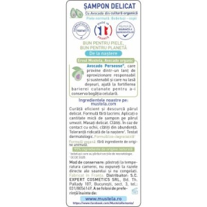 Mustela Sampon delicat pentru bebelusi x 200ml - Img 2