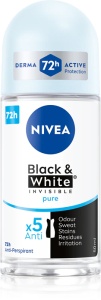 Nivea Deodorant Roll-On invisible for Black&White Pure x 50ml