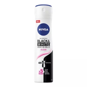 Nivea Deodorant spray Black&White Clear x 150ml